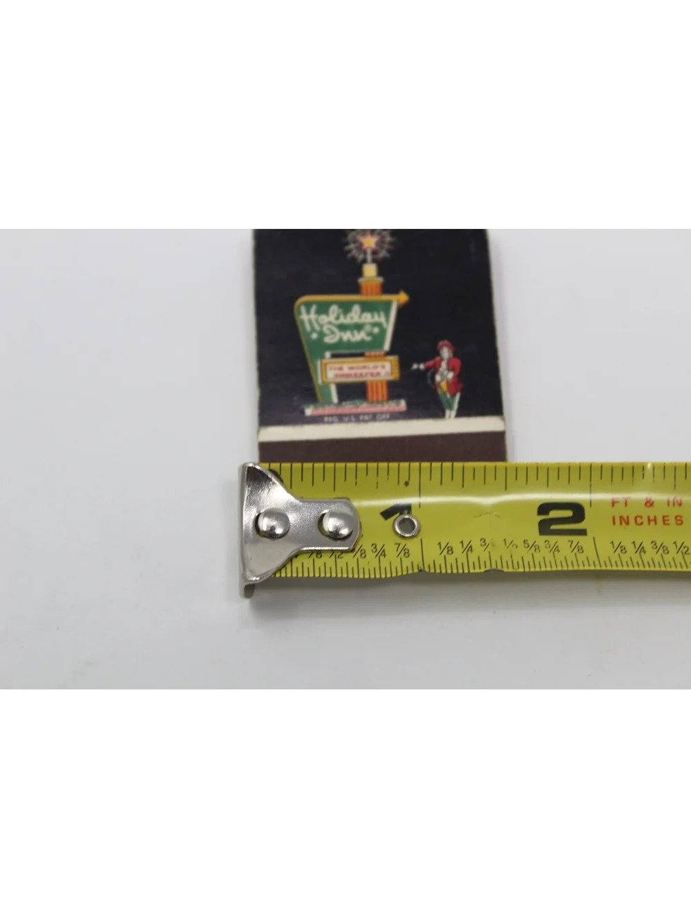 Vintage 1960s Holiday Inn Holidex Matchbook Hot Springs Lake Hamilton Arkansas